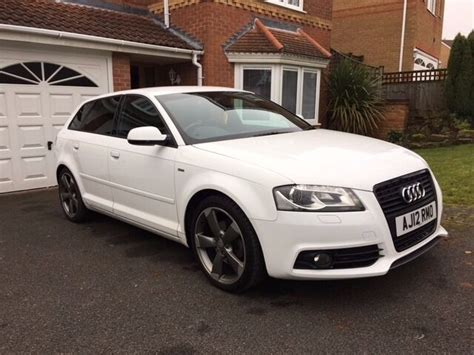 Audi A3 Sportback Black Edition S Line 1.8 TFSI white low mileage | in ...