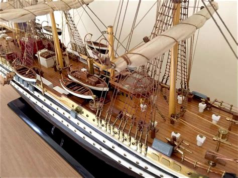 Large Scale Amerigo Vespucci Ship Model | Fully Built