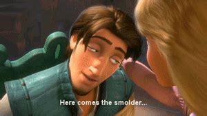 Flynn Rider Smolder Gif