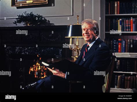 February 1978: President Jimmy Carter addresses the nation on the ...