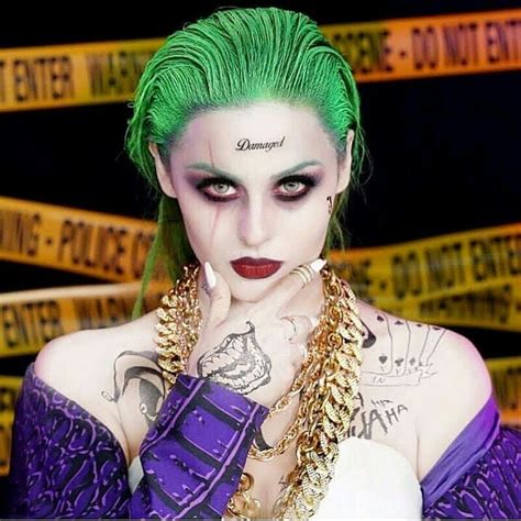 Joker Costume Makeup For Women