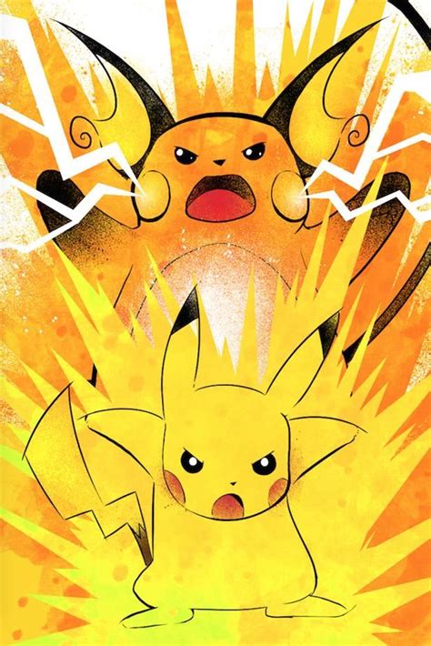 Pikachu and Richu evolution artwork Type Pokemon, All Pokemon, Pokemon Art, Pokemon Fusion ...