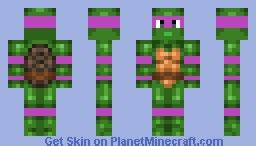 Donatello (TMNT) Minecraft Skin