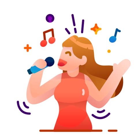 Cantando - Iconos gratis de música