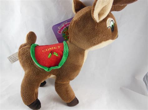 Comet Reindeer Kellytoy Plush Stuffed Animal Sugarloaf Christmas New ...