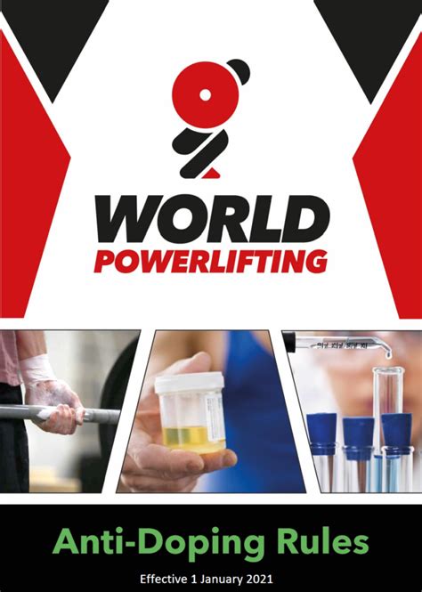 WP ANTI-DOPING PROGRAMME - World Powerlifting