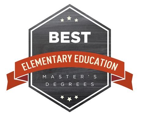 25 Best Master's in Elementary Education Degrees for 2018