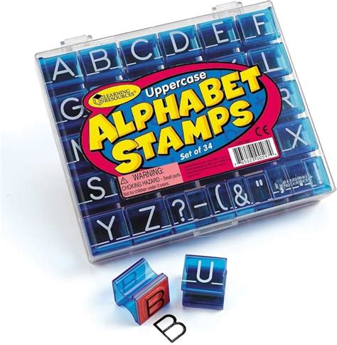 Amazon.com: large alphabet stamps