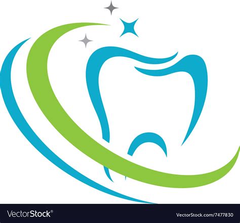 Dental logo Royalty Free Vector Image - VectorStock