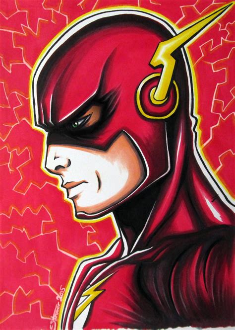 The Flash - Copic Marker Drawing by LethalChris on DeviantArt