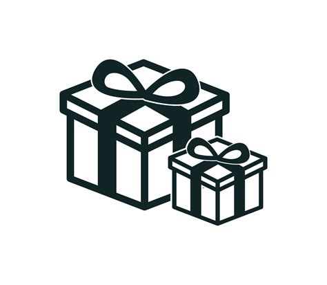 Gift icon vector logo design template 10754500 Vector Art at Vecteezy