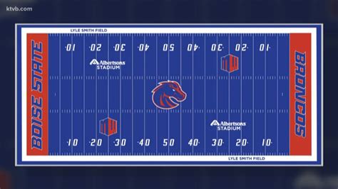 Boise State begins replacing 'The Blue' turf this week | ktvb.com