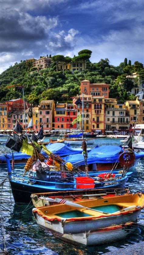 Portofino Italy | HD iPhone Wallpapers | Portofino italy, Places to ...