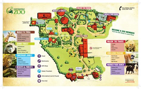 Map | Chattanooga Zoo