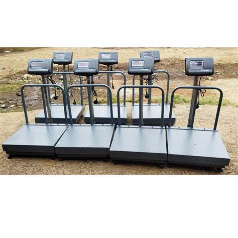 Heavy-duty Digital Weighing Platform Scale(300KGS)Checkered