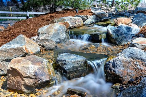 Customer Pondless Waterfall Maintenance - Materra Waterscapes