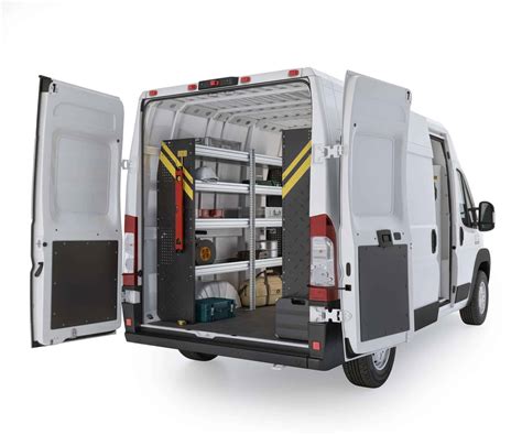 Contractor Van Shelving Package, RAM ProMaster, 118” / 136” WB - RPS-10 - Ranger Design