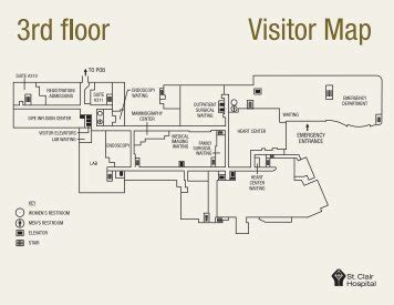 Hospital floor map