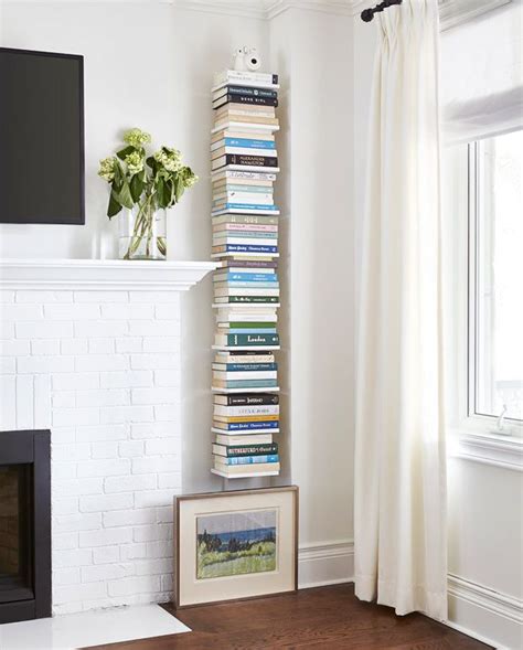 Small nook solution, book storage idea, stack of books | Bookshelves ...