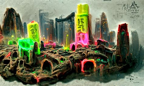 ArtStation - Alien City | Artworks