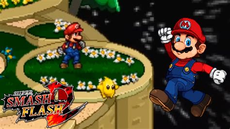 Super Smash Flash 2 gameplay: Mario - YouTube