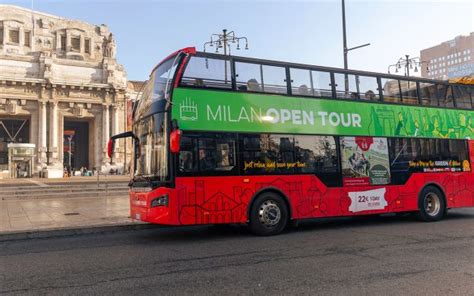 Milan Open Tour Hop-On, Hop-Off Bus