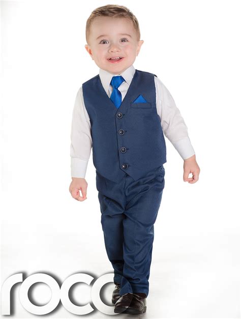 Boys blue suit, Boys Page Boy suits, Boys blue waistcoat suit, Boys suits | eBay