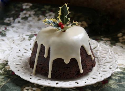 Traditional British Christmas Pudding (a Make Ahead, Fruit and Brandy Filled, Steamed Desse ...