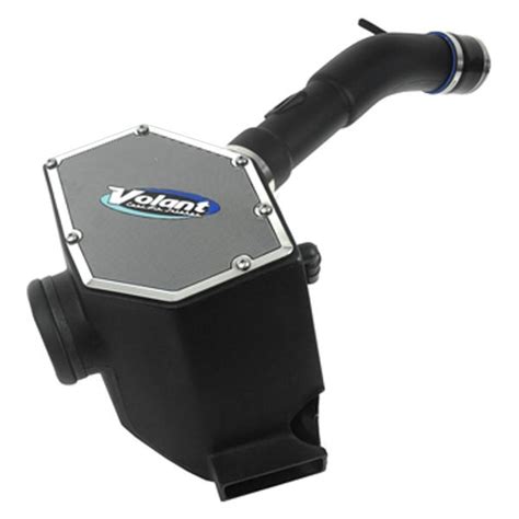 Volant® 15037 - Plastic Black Cold Air Intake System with Pro 5 Blue Filter