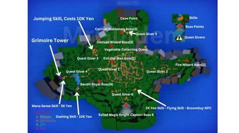 Grimoires Era Map Guide: All Locations Marked - MrGuider