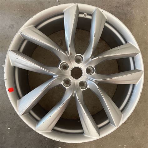 Tesla Model S Rims 21" silver -set of 4