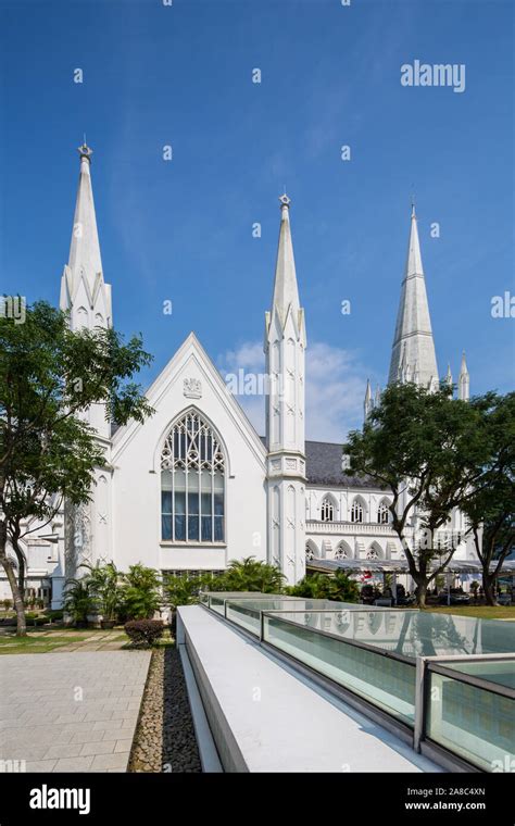 Architecture of St. Andrew's Cathedral Church in Singapore since 1836 ...