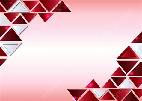 Background Latar Belakang Segitiga Geometris Merah Dan Putih, Gradien, Merah, Segitiga Merah ...