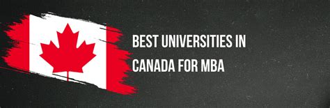 Best Universities in Canada for MBA - Fees, Eligibility Etc.