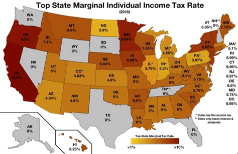 Income Tax Rates By State – R2Cents