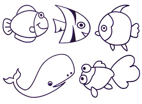 Sea Animal Drawing at GetDrawings | Free download