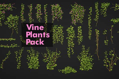 Vine Plants Pack | 3D Vegetation | Unity Asset Store