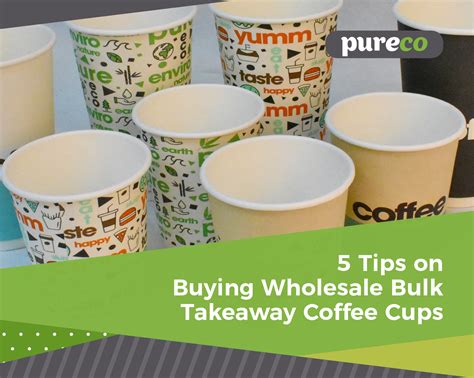 5 Tips on buying Wholesale Bulk Takeaway Coffee Cups