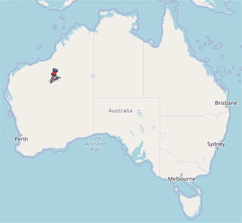 Jigalong Map Australia Latitude & Longitude: Free Maps