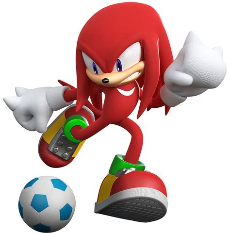 Knuckles, Soccer - Characters & Art - Mario & Sonic at the London 2012 ...