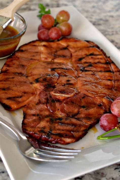 Ham Steak with Brown Sugar Glaze | Recipe | Ham steaks, Ham steak ...