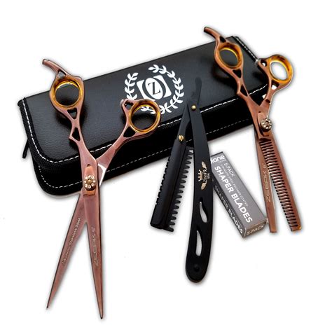 6" Professional Hair Cutting Japanese Scissors Thinning Barber Shears ...