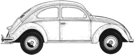 Vw Beetle Outline