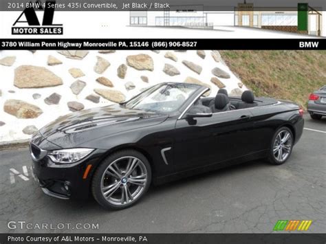 Jet Black - 2014 BMW 4 Series 435i Convertible - Black Interior ...