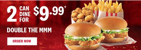 KFC Canada Offers & Coupons: 2 Can Dine for $9.99 + Mighty Bucket for 2 for $10 + More Coupons ...