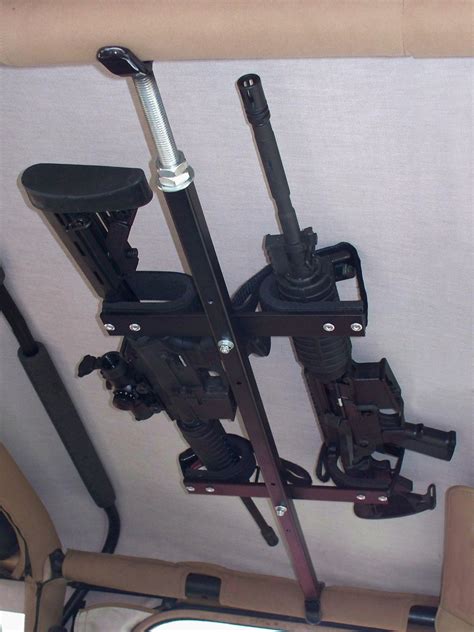 Great Day Tactical Quick-Draw Overhead Gun Rack for Jeep Wrangler at FarmAndLandAccessories.com