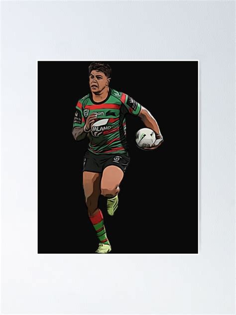 "latrell mitchell south sydney rabbitohs " Poster for Sale by UrbanInkShop | Redbubble