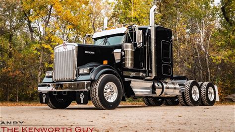 LOGGER 2021 Kenworth W900L HEAVY SPEC The Kenworth Guy - YouTube