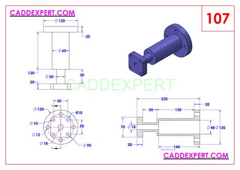 50 SOLIDWORKS EXERCISES PDF - Technical Design