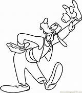 Disney Goofy Coloring Pages sketch template